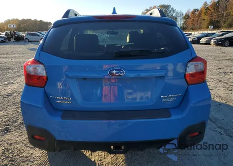 2016 Subaru Crosstrek Limited z USA, uszkodzony, nr VIN JF2GPALC4G8345664